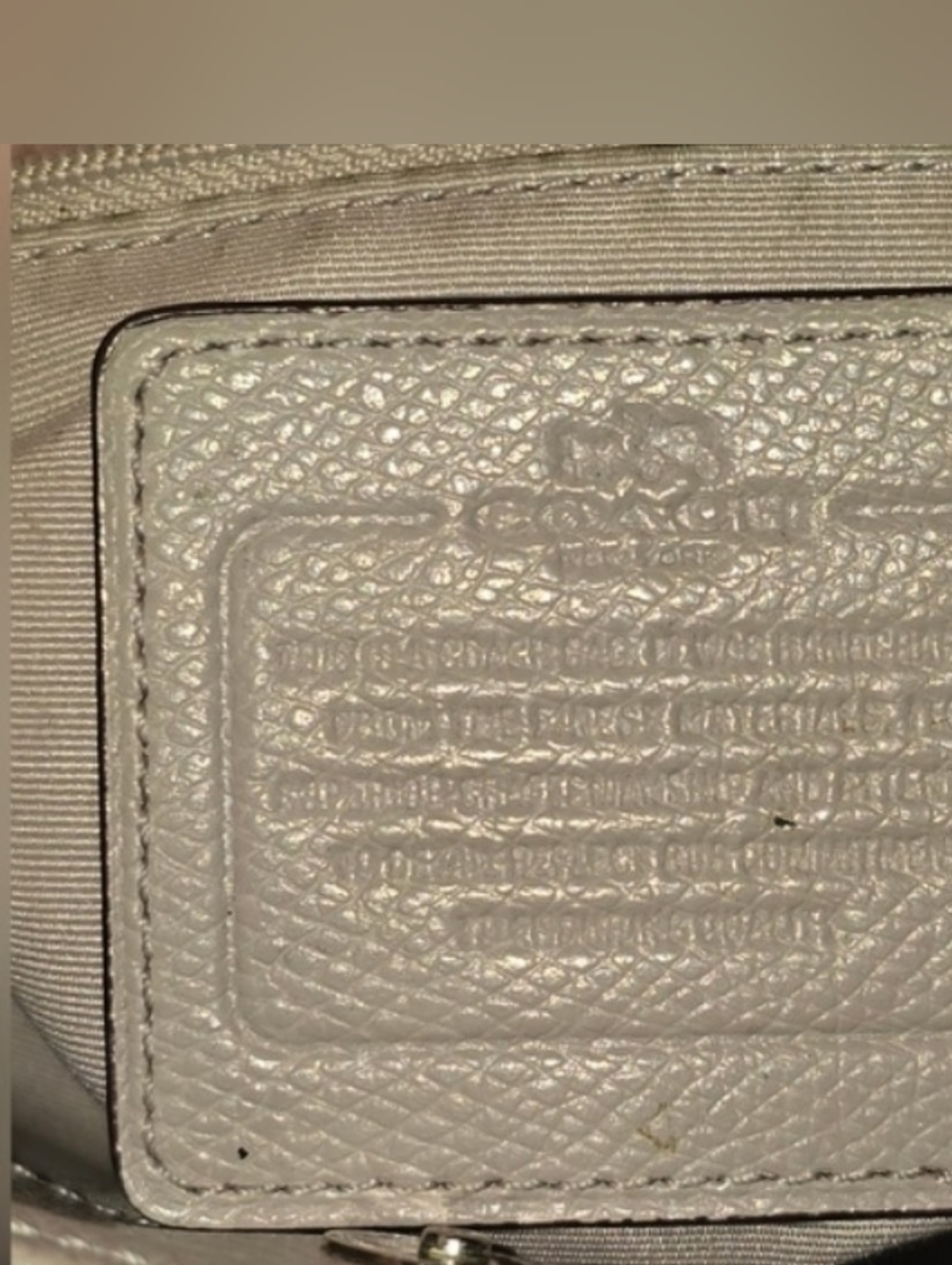 Coach Minetta Taupe Leather 3 Way Bag - Picture 5 of 11